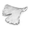 Materia Women's Gingko Leaf Jewellery Pendant 925 Silver Gold Rose