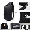 Shockproof Protective Crossbody Shoulder Chest Backpack Travel Home Storage Bag