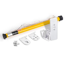 WiFi Smart Blinds Motor, 110V/120V Wired Smart Roller Shades Motor Suitable for 1.5''/38mm Shade Tube, Work with App, Voice and RF Control, No Hub Required