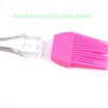 Pastry Brush, Basting Brush,Basting Brush for Cooking,Heat Resistant Silicone Brush
