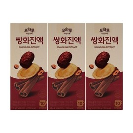 Oharu Natural Full 오하루 자연가득 쌍화진액 15g x 10포 x 3박스 /Hb Ohharu Nature Full Ssanghwa Extract 15g x 10 Packs x 3 Boxes /Hb