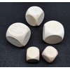 [Pippitto] Large Solid Wooden Dice, Blank Dice, 6 Sided Dice,