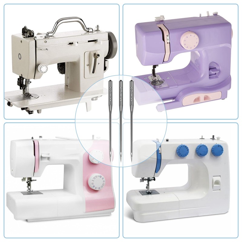 100 Pcs Universal Size 90/14 Sewing Machine Needles, Heavy Duty