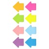 Arrow Shape Sticky Notes 8 Color Bright Colorful Sticky Pad 75 Sheets/Pad Self-Sticky Note Pads (8 Pads)