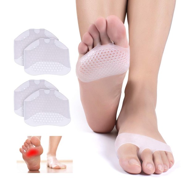 Foot Protection Pads, Toe Cover, Bunion Supporter, Toe Protection, Foot Pain Relief, Gel Cushion, Octopus, Callus Pads, Anti-Slip, Foot Cracks, Shock Absorption, Seed Bone Protection, Metatarsal Pad, Reduces Fatigue, Reduces Swelling, Support, Anti-Slip,