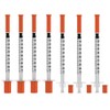 U-100 Disposable Syringes with Needle – 1ml/cc 30G 5/16" (8mm),