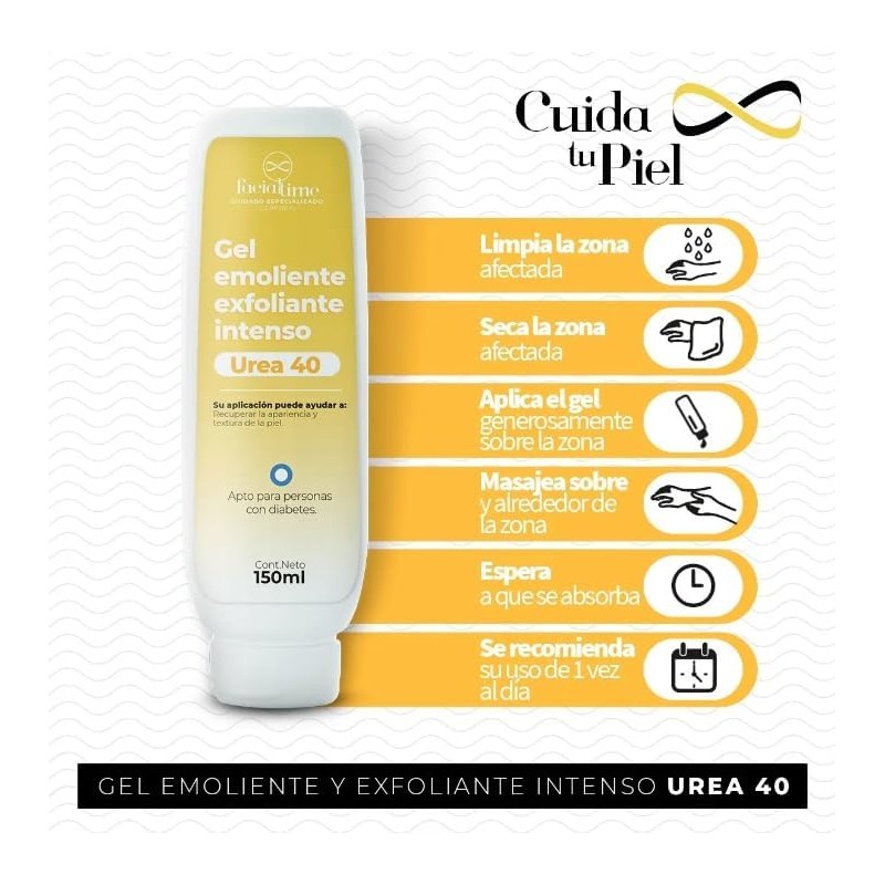 Gen?rico Kit de 3 Urea 40 Facial Time con Vitamina