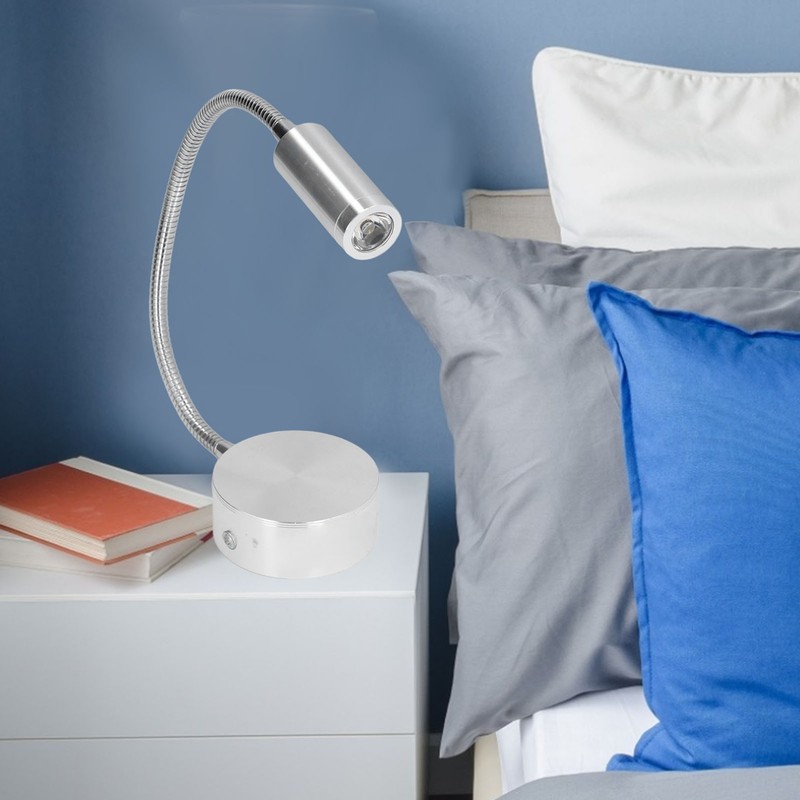 LED Spotlight 3W 4000K Work Reading Wall Light Aluminum with