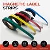 Magnetic Strip Roll 10m White