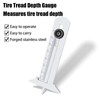 Tire Depth Gauge | Tire Tread Checker,T-Shape Measuring Tool Accurate