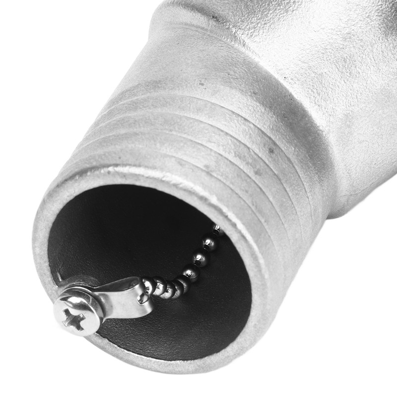 Boat Deck Filler 45° 316 Stainless Steel 38mm Flip Fill