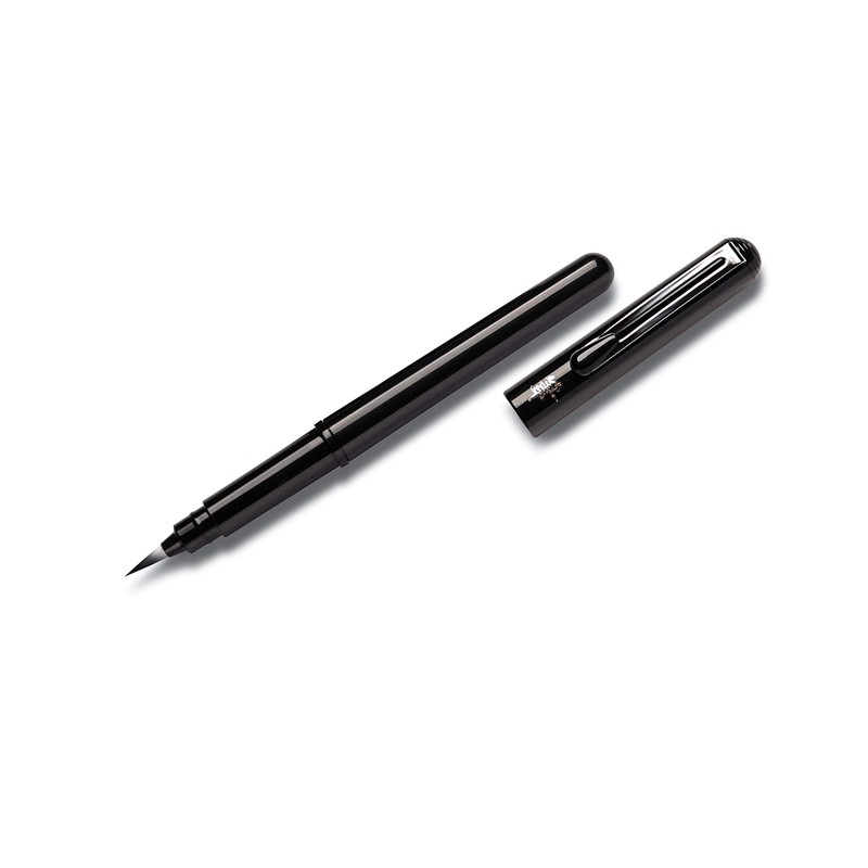Pentel XGFKP/FP10 - Pocket Brush Blister-Pack Pinselstift mit 2 Patronen,
