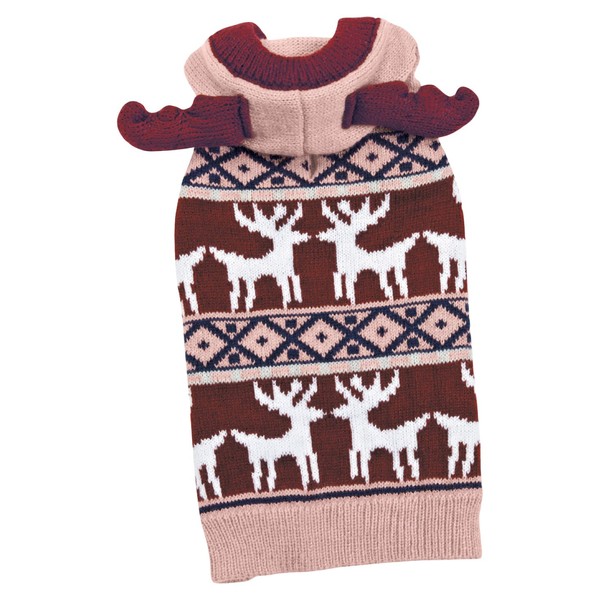 Zack & Zoey Elements Antler Sweater, X-Large