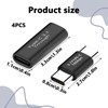 Pack of 4 USB-C Coupling, USB-C Adapter, USB C to
