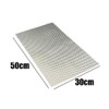 Lrtzizy Embossed Aluminum Heat Shield, Exhaust Pipe Heat Shield and