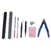 Model Tool Kit Pliers Tweezers File Carving Knife Craft Tools