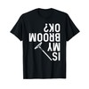 Funny Curling Sport, Curling Broom Sweep Joke T-Shirt