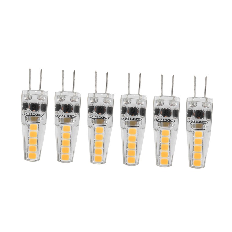 10pcs G4 LED Bulbs 2W Bi Pin Base Dimmable Bulbs