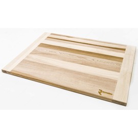 Richelieu Extra Large 22" x 16" x 3/4" Canadian Maple Rectangular Pastry Cutting Board, Ideal for for cutting roasted meat, fruit, or vegetables