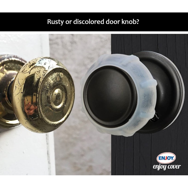 Enjoy Cover - Silicone Door knob Grips Nonslip Fits All