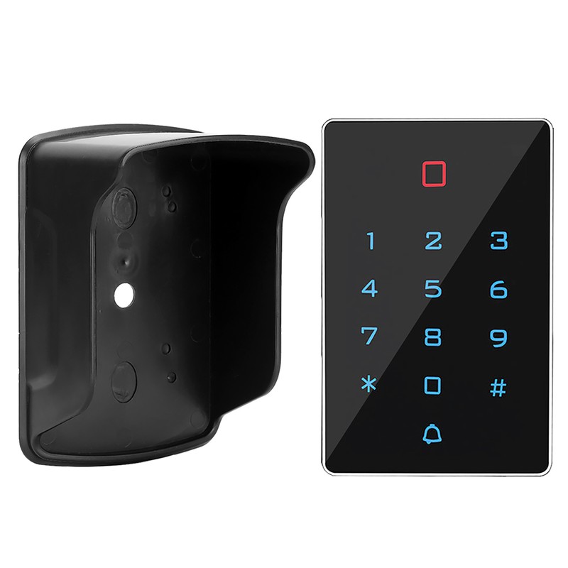 T12 Touch Keyboard Access Control Machine with Waterproof Cover and