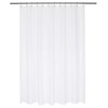 N&Y HOME Nylon Hotel Shower Curtain or Liner, Machine Washable,