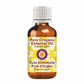 Deve Herbes Pure Oregano Essential Oil (Origanum vulgare) Steam Distilled 10ml (0.33 oz)