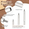PATIKIL Album-Scrapbook Extension Posts Screws, 20 Pcs M3*9 Stainless Steel