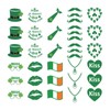 Womaha 30 Sheets St. Patrick's Day Temporary Tattoos for Women