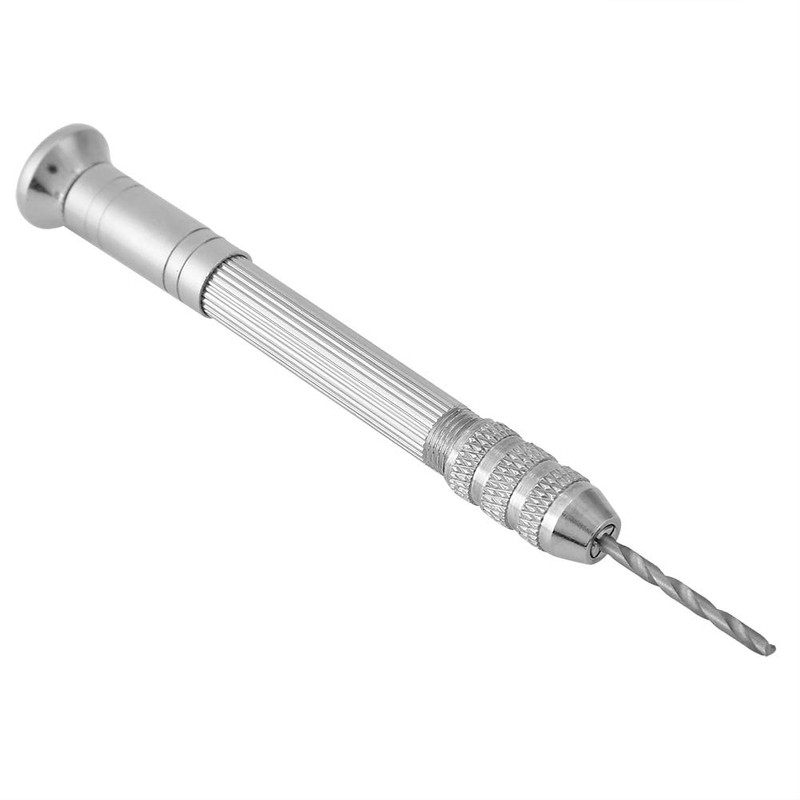 Mini Precision Hand Twist Drill 10 x Drill Bit Tool