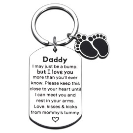 Baby Announcement, New Dad Gifts for Men, First Time Dad Gifts from Wife, Gender Reveal Gifts, Dad to Be Keychain Gifts, Gifts for First Time Father, New Father to Be Gifts, Gift Ideas for New Baby