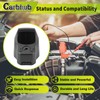 Carbhub Black Rear View Backup Park Assist Camera Bezel Cover