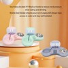 Double Cat Bowls Pet Food and Water Bowl Set Tilted