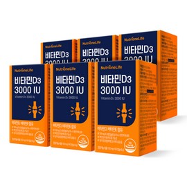NutriOne 비타민D 3000IU 6박스(12개월분) Vitamin D 3000IU 6 Boxes (12 Months Supply)