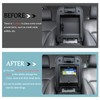 JDMCAR One-Touch Hidden Storage Box Compatible with 2016-2023 Toyota Tacoma