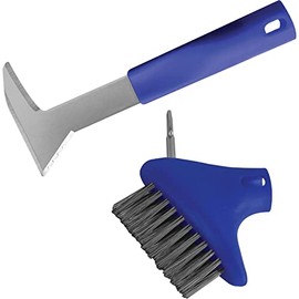 Auto-Lock Patio Steel Brush & Weeder