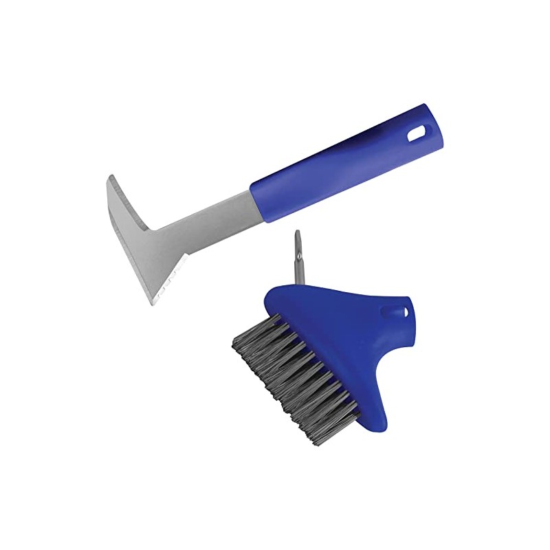 Auto-Lock Patio Steel Brush & Weeder