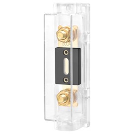 Heschen Car Audio Video Stereo ANL Fuse Holder 0/2/4 Gauge In and Out with Amp ANL Fuse (500A)