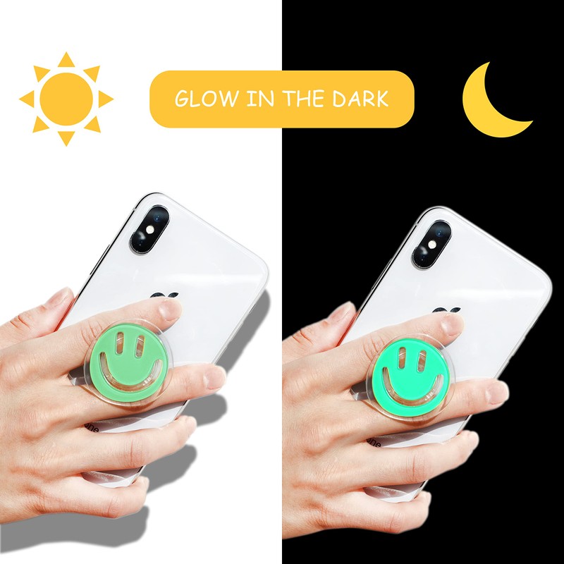 GRIPONG Smiley Face Phone Grip - Fun and Expandable Accessory