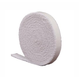 Pozzobon 10 Metre Towel Non-Slip Overgrip Grip Tape, Super Absorbent Sweatband Grip Tapes for Tennis Rackets, Pickleball Paddle Rackets, Badminton Rackets, Bicycle (White, 10 Metres)