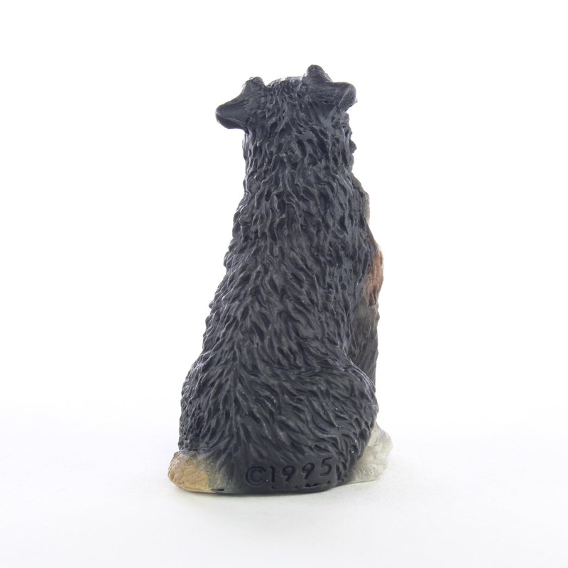 Australian Shepherd Tricolor Docked Tiny Ones Dog Figurine