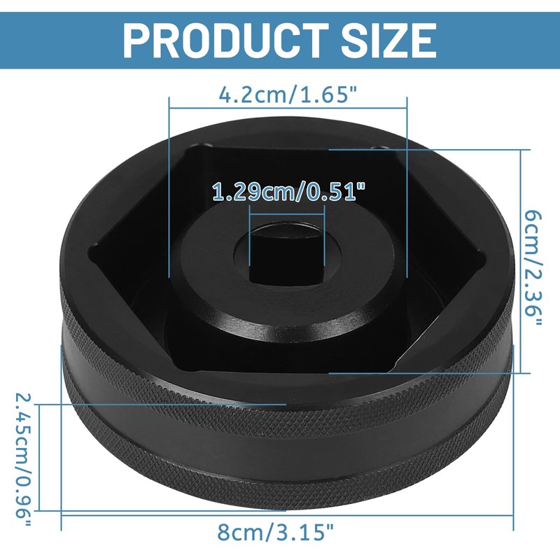 DBREAKS Rear Wheel Axle Nut for KTM Rear Wheel, 60