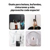 UNIVERSOENLÍNEA.COM | 4pz Ganchos Adhesivos para Pared, para Gorras, Bolsos,