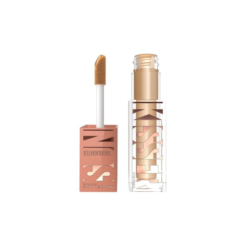 Maybelline Sunkisser Iluminador Líquido, Efecto Sol al Instante, Fórmula de