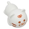 Tiger Silicone Lamp Portable Cute Bedside Night Light with Lithium