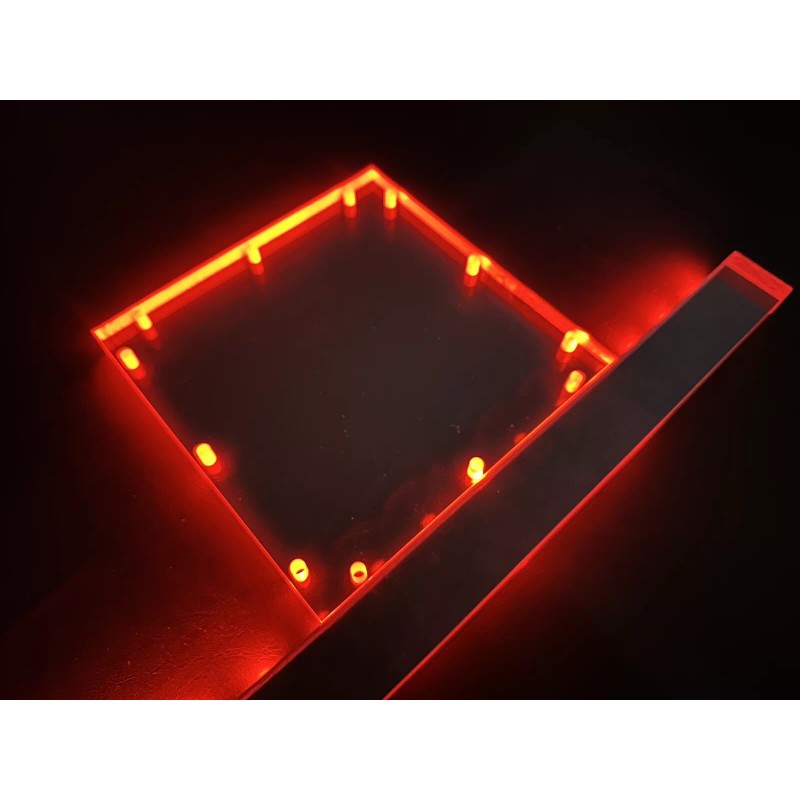 Skar Audio Blank 8” X 8” Plexiglass Viewing Window 3/4"