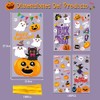 Yakiter 100Pcs Bolsas de Celofán para Halloween,Embalaje Bolsa de Halloween,5