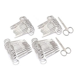 WellnessD'Light - Set of 50 Spencer Stitch Scissors 4.5" Stainless Steel