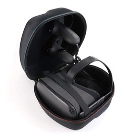 Estuche rígido de transporte para Oculus Quest todo en uno VR Gaming Headset - 64 GB 128 GB caja de almacenamiento de viaje protectora, Negro         