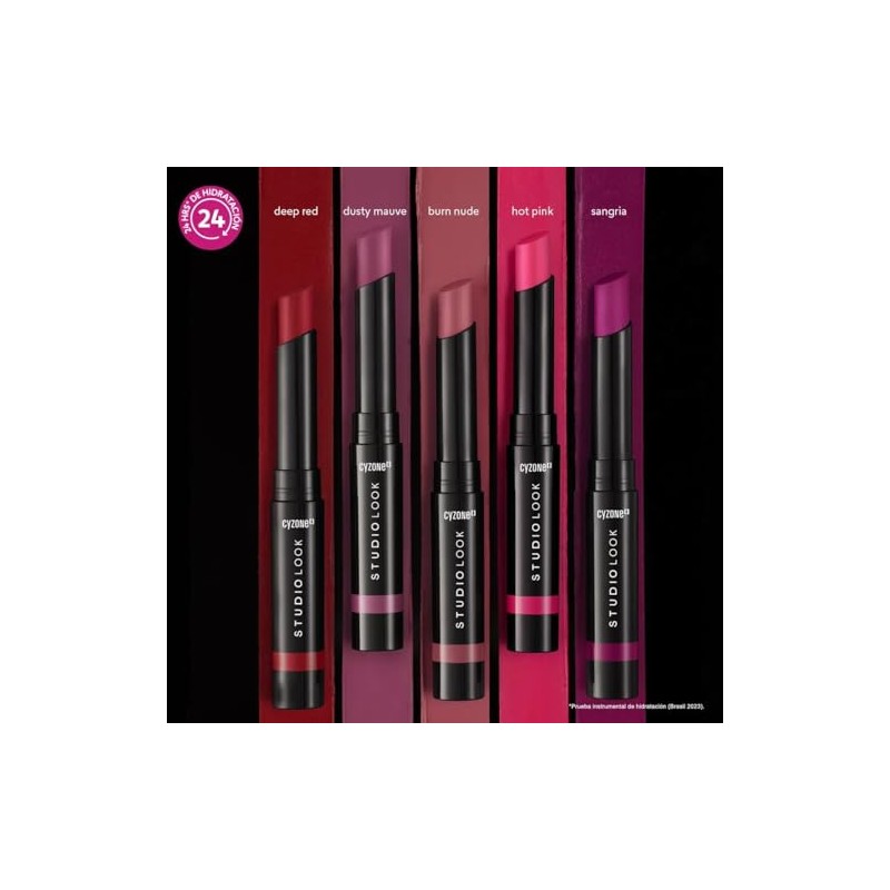 Cyzone Studio Look Labial en Barra Supermate Lips Acabado Powder